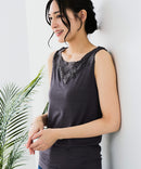 【C-FORTPOINT/フォートポイント】モチーフレースタンクトップ１ ❘ジーンズメイト公式オンラインショップ