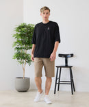 【ZERO STAIN/ゼロステイン】汗染みの目立ちにくいTシャツ ZEROSTAIN ロゴ アニマル バックプリント オーバーサイズTシャツ 防汚 UVカット ❘ジーンズメイト公式オンラインショップ