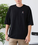 【ZERO STAIN/ゼロステイン】汗染みの目立ちにくいTシャツ ZEROSTAIN ロゴ アニマル バックプリント オーバーサイズTシャツ 防汚 UVカット ❘ジーンズメイト公式オンラインショップ