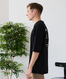 【ZERO STAIN/ゼロステイン】汗染みの目立ちにくいTシャツ ZEROSTAIN ロゴ アニマル バックプリント オーバーサイズTシャツ 防汚 UVカット ❘ジーンズメイト公式オンラインショップ