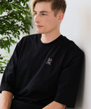 【ZERO STAIN/ゼロステイン】汗染みの目立ちにくいTシャツ ZEROSTAIN ロゴ アニマル バックプリント オーバーサイズTシャツ 防汚 UVカット ❘ジーンズメイト公式オンラインショップ