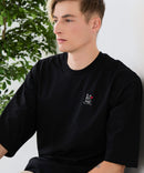 【ZERO STAIN/ゼロステイン】汗染みの目立ちにくいTシャツ ZEROSTAIN ロゴ アニマル バックプリント オーバーサイズTシャツ 防汚 UVカット ❘ジーンズメイト公式オンラインショップ