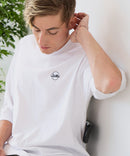 【ZERO STAIN/ゼロステイン】汗染みの目立ちにくいTシャツ ZEROSTAIN ロゴ アニマル バックプリント オーバーサイズTシャツ 防汚 UVカット ❘ジーンズメイト公式オンラインショップ