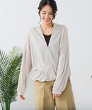 【C-FORTPOINT/フォートポイント】接触冷感・UVカット機能付き スタンドカラージップパーカー ❘ジーンズメイト公式オンラインショップ