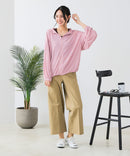 【C-FORTPOINT/フォートポイント】接触冷感・UVカット機能付き スタンドカラージップパーカー ❘ジーンズメイト公式オンラインショップ