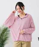 【C-FORTPOINT/フォートポイント】接触冷感・UVカット機能付き スタンドカラージップパーカー ❘ジーンズメイト公式オンラインショップ