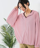 【C-FORTPOINT/フォートポイント】接触冷感・UVカット機能付き スタンドカラージップパーカー ❘ジーンズメイト公式オンラインショップ