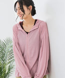 【C-FORTPOINT/フォートポイント】接触冷感・UVカット機能付き スタンドカラージップパーカー ❘ジーンズメイト公式オンラインショップ