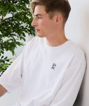 【ZERO STAIN/ゼロステイン】汗染みの目立ちにくいTシャツ ZEROSTAIN ロゴ アニマル バックプリント オーバーサイズTシャツ 防汚 UVカット ❘ジーンズメイト公式オンラインショップ