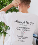 【ZERO STAIN/ゼロステイン】汗染みの目立ちにくいTシャツ ZEROSTAIN ロゴ アニマル バックプリント オーバーサイズTシャツ 防汚 UVカット ❘ジーンズメイト公式オンラインショップ