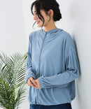 【C-FORTPOINT/フォートポイント】接触冷感・UVカット機能付き スタンドカラージップパーカー ❘ジーンズメイト公式オンラインショップ