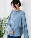 【C-FORTPOINT/フォートポイント】接触冷感・UVカット機能付き スタンドカラージップパーカー ❘ジーンズメイト公式オンラインショップ