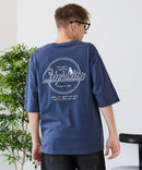 【ZERO STAIN/ゼロステイン】汗染みの目立ちにくいTシャツ ZEROSTAIN ロゴ アニマル バックプリント オーバーサイズTシャツ 防汚 UVカット ❘ジーンズメイト公式オンラインショップ