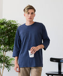 【ZERO STAIN/ゼロステイン】汗染みの目立ちにくいTシャツ ZEROSTAIN フットボール切り替え 7分袖 オーバーサイズ Tシャツ 防汚 UVカット ❘ジーンズメイト公式オンラインショップ