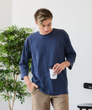 【ZERO STAIN/ゼロステイン】汗染みの目立ちにくいTシャツ ZEROSTAIN フットボール切り替え 7分袖 オーバーサイズ Tシャツ 防汚 UVカット ❘ジーンズメイト公式オンラインショップ