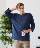 【ZERO STAIN/ゼロステイン】汗染みの目立ちにくいTシャツ ZEROSTAIN フットボール切り替え 7分袖 オーバーサイズ Tシャツ 防汚 UVカット ❘ジーンズメイト公式オンラインショップ