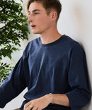 【ZERO STAIN/ゼロステイン】汗染みの目立ちにくいTシャツ ZEROSTAIN フットボール切り替え 7分袖 オーバーサイズ Tシャツ 防汚 UVカット ❘ジーンズメイト公式オンラインショップ