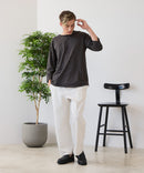 【ZERO STAIN/ゼロステイン】汗染みの目立ちにくいTシャツ ZEROSTAIN フットボール切り替え 7分袖 オーバーサイズ Tシャツ 防汚 UVカット ❘ジーンズメイト公式オンラインショップ