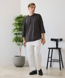 【ZERO STAIN/ゼロステイン】汗染みの目立ちにくいTシャツ ZEROSTAIN フットボール切り替え 7分袖 オーバーサイズ Tシャツ 防汚 UVカット ❘ジーンズメイト公式オンラインショップ