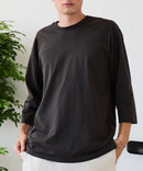 【ZERO STAIN/ゼロステイン】汗染みの目立ちにくいTシャツ ZEROSTAIN フットボール切り替え 7分袖 オーバーサイズ Tシャツ 防汚 UVカット ❘ジーンズメイト公式オンラインショップ