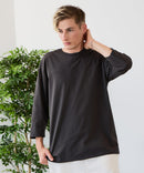 【ZERO STAIN/ゼロステイン】汗染みの目立ちにくいTシャツ ZEROSTAIN フットボール切り替え 7分袖 オーバーサイズ Tシャツ 防汚 UVカット ❘ジーンズメイト公式オンラインショップ