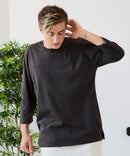 【ZERO STAIN/ゼロステイン】汗染みの目立ちにくいTシャツ ZEROSTAIN フットボール切り替え 7分袖 オーバーサイズ Tシャツ 防汚 UVカット ❘ジーンズメイト公式オンラインショップ