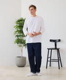 【ZERO STAIN/ゼロステイン】汗染みの目立ちにくいTシャツ ZEROSTAIN フットボール切り替え 7分袖 オーバーサイズ Tシャツ 防汚 UVカット ❘ジーンズメイト公式オンラインショップ