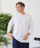 【ZERO STAIN/ゼロステイン】汗染みの目立ちにくいTシャツ ZEROSTAIN フットボール切り替え 7分袖 オーバーサイズ Tシャツ 防汚 UVカット ❘ジーンズメイト公式オンラインショップ