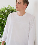 【ZERO STAIN/ゼロステイン】汗染みの目立ちにくいTシャツ ZEROSTAIN フットボール切り替え 7分袖 オーバーサイズ Tシャツ 防汚 UVカット ❘ジーンズメイト公式オンラインショップ