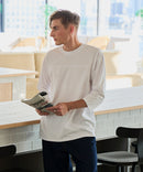 【ZERO STAIN/ゼロステイン】汗染みの目立ちにくいTシャツ ZEROSTAIN フットボール切り替え 7分袖 オーバーサイズ Tシャツ 防汚 UVカット ❘ジーンズメイト公式オンラインショップ