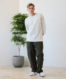 【ZERO STAIN/ゼロステイン】汗染みの目立ちにくいTシャツ ZEROSTAIN フットボール切り替え 7分袖 オーバーサイズ Tシャツ 防汚 UVカット ❘ジーンズメイト公式オンラインショップ