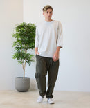 【ZERO STAIN/ゼロステイン】汗染みの目立ちにくいTシャツ ZEROSTAIN フットボール切り替え 7分袖 オーバーサイズ Tシャツ 防汚 UVカット ❘ジーンズメイト公式オンラインショップ