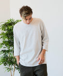 【ZERO STAIN/ゼロステイン】汗染みの目立ちにくいTシャツ ZEROSTAIN フットボール切り替え 7分袖 オーバーサイズ Tシャツ 防汚 UVカット ❘ジーンズメイト公式オンラインショップ