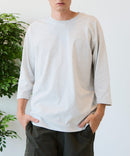 【ZERO STAIN/ゼロステイン】汗染みの目立ちにくいTシャツ ZEROSTAIN フットボール切り替え 7分袖 オーバーサイズ Tシャツ 防汚 UVカット ❘ジーンズメイト公式オンラインショップ