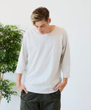 【ZERO STAIN/ゼロステイン】汗染みの目立ちにくいTシャツ ZEROSTAIN フットボール切り替え 7分袖 オーバーサイズ Tシャツ 防汚 UVカット ❘ジーンズメイト公式オンラインショップ