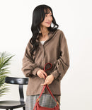 【C-FORT POINT/フォートポイント】ノーカラー ボリューム チュニック