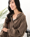 【C-FORT POINT/フォートポイント】ノーカラー ボリューム チュニック