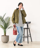 【C-FORTPOINT/フォートポイント】綿ツイル ノーカラージャケット