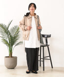 【C-FORT POINT/フォートポイント】スウェードポンチ フライトジャケット