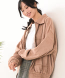 【C-FORT POINT/フォートポイント】スウェードポンチ フライトジャケット