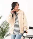 【C-FORT POINT/フォートポイント】スウェードポンチ フライトジャケット