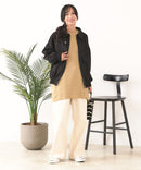 【C-FORT POINT/フォートポイント】スウェードポンチ フライトジャケット