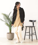 【C-FORT POINT/フォートポイント】スウェードポンチ フライトジャケット