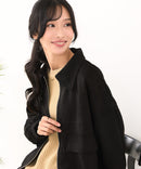 【C-FORT POINT/フォートポイント】スウェードポンチ フライトジャケット