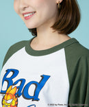 【Garfield】 ガーフィールド コラボ ラグラン Tシャツ Y2K ストリート ❘ジーンズメイト公式オンラインショップ