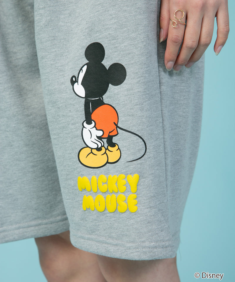 【DISNEY ディズニー】 ＜ミッキー＞別注 ミニ 裏毛  ショートパンツ OUTDOOR PRODUCTS アウトドア プロダクツ