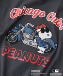 【PEANUTS×MLB】オリジナルデザインTシャツ 刺繍 ドロップショルダー ユニセックス