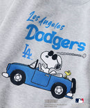 【PEANUTS×MLB】オリジナルデザイン 裏起毛トレーナー ヤンキース ドジャース カブス キャラクター