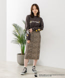 【CONVERSE/コンバース】×【TOM AND JERRY/トムとジェリー】両面プリント オーバーサイズ ロンT