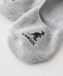 【KANGOL/カンゴール】【さりげないロゴ刺繍】スニーカーインソックス ワンポイント 靴から見えない絶妙丈 定番ソックス